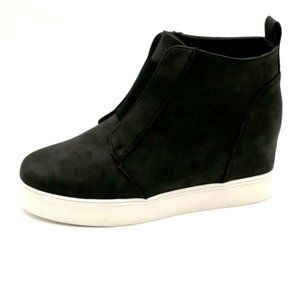 Vepose Womens Flat‎ Heel Pull On Ankle Bootie Cushioned Black Sz 8 NEW